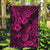 Hawaii Pineapple Garden Flag Paradise Flowers Pacific With Pink Polynesian Tribal LT01 Garden Flag Pink - Polynesian Pride