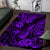 Hawaii Pineapple Area Rug Polynesian Pattern Purple Version LT01 Purple - Polynesian Pride