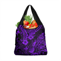 Hawaii Pineapple Grocery Bag Polynesian Pattern Purple Version LT01 1-pack One Size Purple - Polynesian Pride