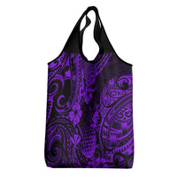 Hawaii Pineapple Grocery Bag Polynesian Pattern Purple Version LT01 - Polynesian Pride
