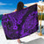 Hawaii Pineapple Sarong Polynesian Pattern Purple Version LT01 One Size 44 x 66 inches Purple - Polynesian Pride