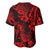 Hawaii Pineapple Baseball Jersey Polynesian Pattern Red Version LT01 - Polynesian Pride