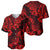 Hawaii Pineapple Baseball Jersey Polynesian Pattern Red Version LT01 - Polynesian Pride