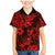 Hawaii Pineapple Family Matching Mermaid Dress and Hawaiian Shirt Polynesian Pattern Red Version LT01 Son's Shirt Red - Polynesian Pride