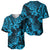 Hawaii Pineapple Baseball Jersey Polynesian Pattern Sky Blue Version LT01 - Polynesian Pride