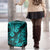 Hawaii Pineapple Luggage Cover Polynesian Pattern Turquoise Version LT01 - Polynesian Pride