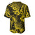 Hawaii Pineapple Baseball Jersey Polynesian Pattern Yellow Version LT01 - Polynesian Pride