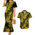 Hawaii Pineapple Couples Matching Mermaid Dress and Hawaiian Shirt Polynesian Pattern Yellow Version LT01 Yellow - Polynesian Pride