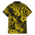 Hawaii Pineapple Family Matching Puletasi Dress and Hawaiian Shirt Polynesian Pattern Yellow Version LT01 - Polynesian Pride