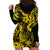 Hawaii Pineapple Hoodie Dress Polynesian Pattern Yellow Version LT01 - Polynesian Pride