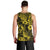 Hawaii Pineapple Men Tank Top Polynesian Pattern Yellow Version LT01 - Polynesian Pride