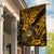 Hawaii Shaka Sign Garden Flag With Polynesian Hibiscus Gold Unique LT01 House Flag Gold - Polynesian Pride