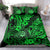 Hawaii Shaka Sign Bedding Set With Polynesian Hibiscus Green Unique LT01 - Polynesian Pride