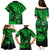 Hawaii Shaka Sign Family Matching Puletasi Dress and Hawaiian Shirt With Polynesian Hibiscus Green Unique LT01 - Polynesian Pride