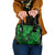 Hawaii Shaka Sign Shoulder Handbag With Polynesian Hibiscus Green Unique LT01 One Size Green - Polynesian Pride