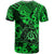 Hawaii Shaka Sign T Shirt With Polynesian Hibiscus Green Unique LT01 - Polynesian Pride