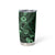 Hawaii Shaka Sign Tumbler Cup With Polynesian Hibiscus Green Unique