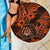 Hawaii Shaka Sign Beach Blanket With Polynesian Hibiscus Orange Unique LT01 - Wonder Print Shop