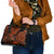 Hawaii Shaka Sign Shoulder Handbag With Polynesian Hibiscus Orange Unique LT01 - Polynesian Pride