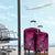 Hawaii Shaka Sign Luggage Cover With Polynesian Hibiscus Pink Unique LT01 - Polynesian Pride