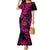 Hawaii Shaka Sign Mermaid Dress With Polynesian Hibiscus Pink Unique LT01 Women Pink - Polynesian Pride