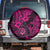 Hawaii Shaka Sign Spare Tire Cover With Polynesian Hibiscus Pink Unique LT01 - Polynesian Pride