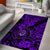 Hawaii Shaka Sign Area Rug Polynesian Pattern Purple Version LT01 - Polynesian Pride