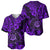 Hawaii Shaka Sign Baseball Jersey Polynesian Pattern Purple Version LT01 - Polynesian Pride