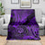 Hawaii Shaka Sign Blanket Polynesian Pattern Purple Version LT01 - Polynesian Pride