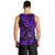 Hawaii Shaka Sign Men Tank Top Polynesian Pattern Purple Version LT01 - Polynesian Pride