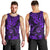 Hawaii Shaka Sign Men Tank Top Polynesian Pattern Purple Version LT01 - Polynesian Pride