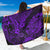 Hawaii Shaka Sign Sarong Polynesian Pattern Purple Version LT01 One Size 44 x 66 inches Purple - Polynesian Pride