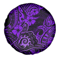 Hawaii Shaka Sign Spare Tire Cover Polynesian Pattern Purple Version LT01 Purple - Polynesian Pride