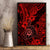 Hawaii Shaka Sign Canvas Wall Art Polynesian Pattern Red Version LT01 - Polynesian Pride