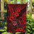 Hawaii Shaka Sign Garden Flag Polynesian Pattern Red Version LT01 Garden Flag Red - Polynesian Pride