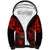 Hawaii Shaka Sign Sherpa Hoodie Polynesian Pattern Red Version LT01 Unisex Red - Polynesian Pride