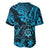 Hawaii Shaka Sign Baseball Jersey Polynesian Pattern Sky Blue Version LT01 - Polynesian Pride