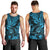 Hawaii Shaka Sign Men Tank Top Polynesian Pattern Sky Blue Version LT01 - Polynesian Pride