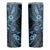 Hawaii Shaka Sign Skinny Tumbler Polynesian Pattern Sky Blue Version