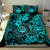 Hawaii Shaka Sign Bedding Set Polynesian Pattern Turquoise Version LT01 - Polynesian Pride