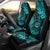 Hawaii Shaka Sign Car Seat Cover Polynesian Pattern Turquoise Version LT01 - Polynesian Pride