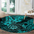 Hawaii Shaka Sign Round Carpet Polynesian Pattern Turquoise Version LT01 - Polynesian Pride