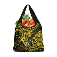Hawaii Shaka Sign Grocery Bag Polynesian Pattern Yellow Version LT01 1-pack One Size Yellow - Polynesian Pride