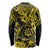 Hawaii Shaka Sign Long Sleeve Shirt Polynesian Pattern Yellow Version LT01 - Polynesian Pride