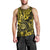 Hawaii Shaka Sign Men Tank Top Polynesian Pattern Yellow Version LT01 - Polynesian Pride