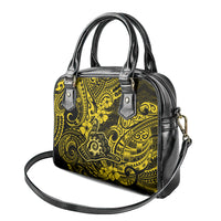Hawaii Shaka Sign Shoulder Handbag Polynesian Pattern Yellow Version LT01 - Polynesian Pride