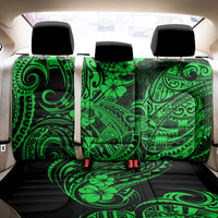 Hawaii Shark Back Car Seat Cover Polynesian Pattern Green Version