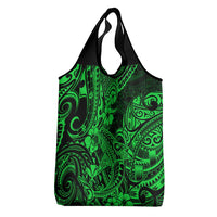 Hawaii Shark Grocery Bag Polynesian Pattern Green Version LT01 - Polynesian Pride