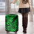 Hawaii Shark Luggage Cover Polynesian Pattern Green Version LT01 - Polynesian Pride