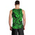 Hawaii Shark Men Tank Top Polynesian Pattern Green Version LT01 - Polynesian Pride